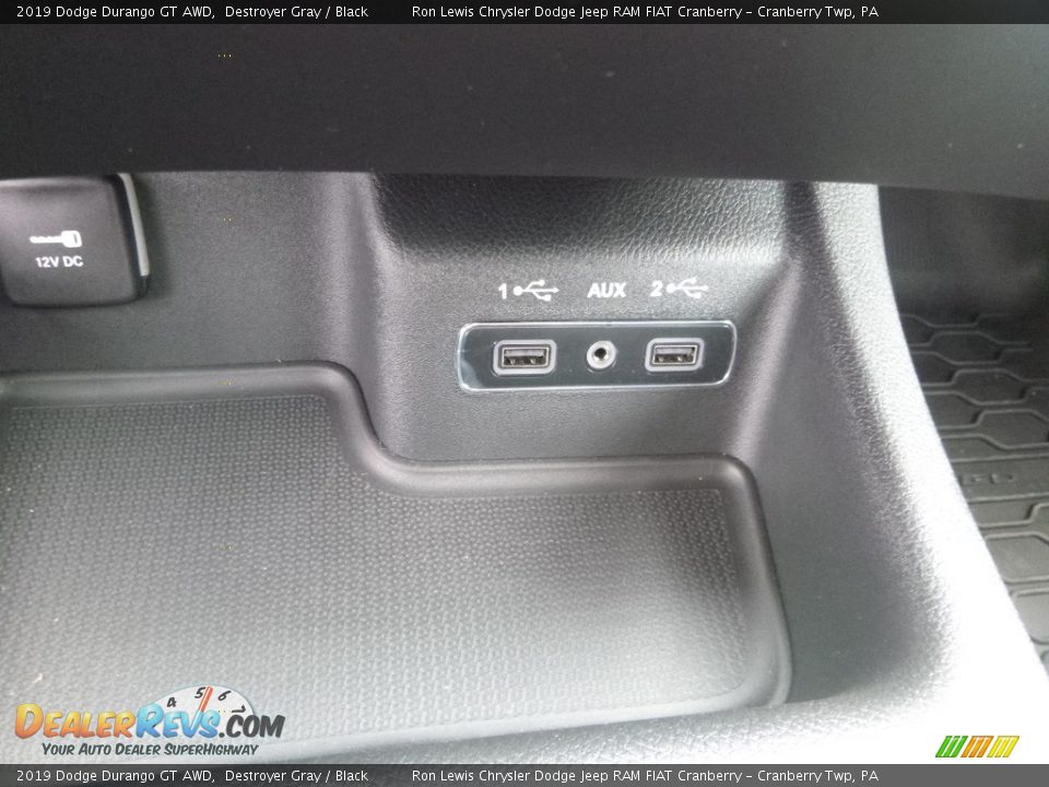 2019 Dodge Durango GT AWD Destroyer Gray / Black Photo #19