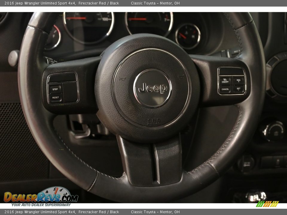 2016 Jeep Wrangler Unlimited Sport 4x4 Firecracker Red / Black Photo #7