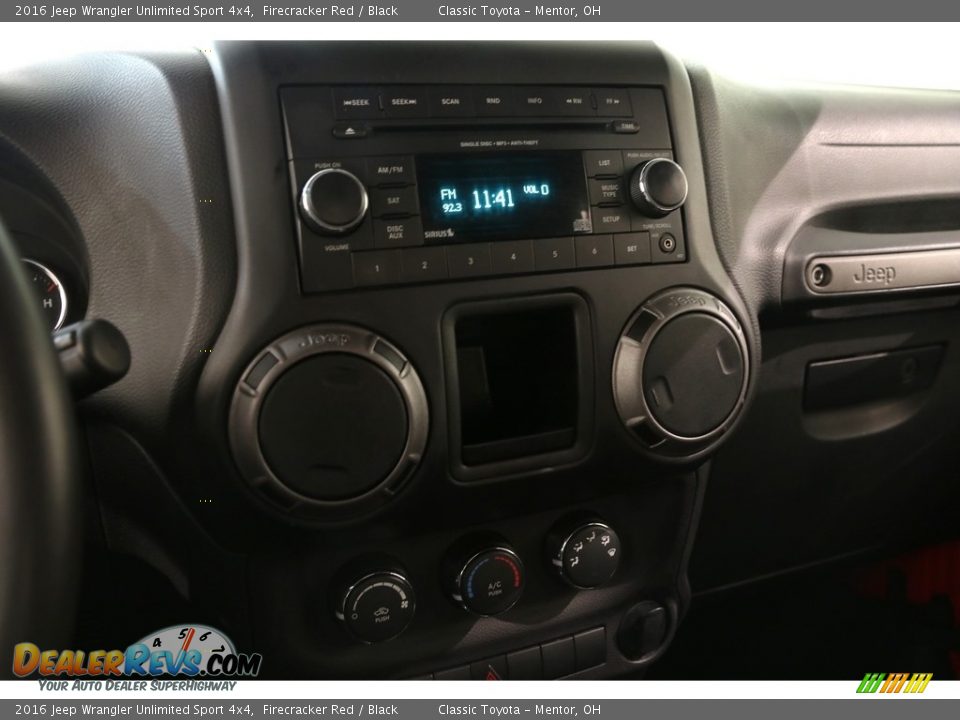 2016 Jeep Wrangler Unlimited Sport 4x4 Firecracker Red / Black Photo #8