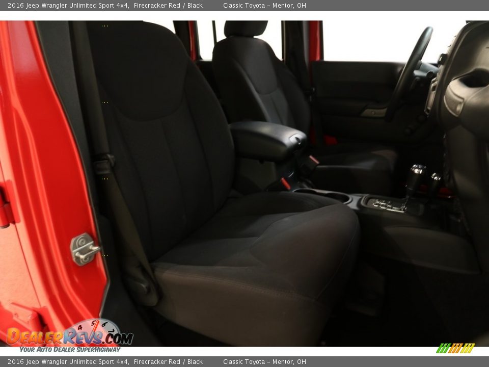 2016 Jeep Wrangler Unlimited Sport 4x4 Firecracker Red / Black Photo #11