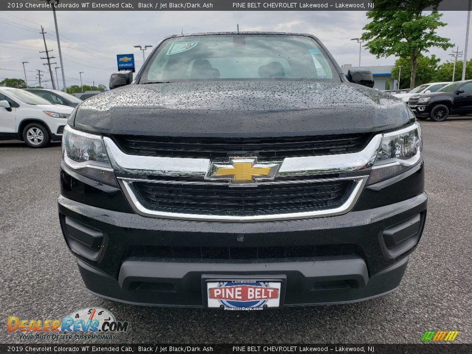 2019 Chevrolet Colorado WT Extended Cab Black / Jet Black/Dark Ash Photo #2