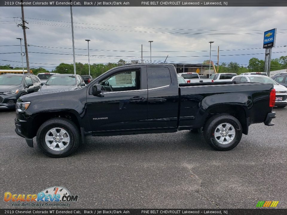 Black 2019 Chevrolet Colorado WT Extended Cab Photo #3