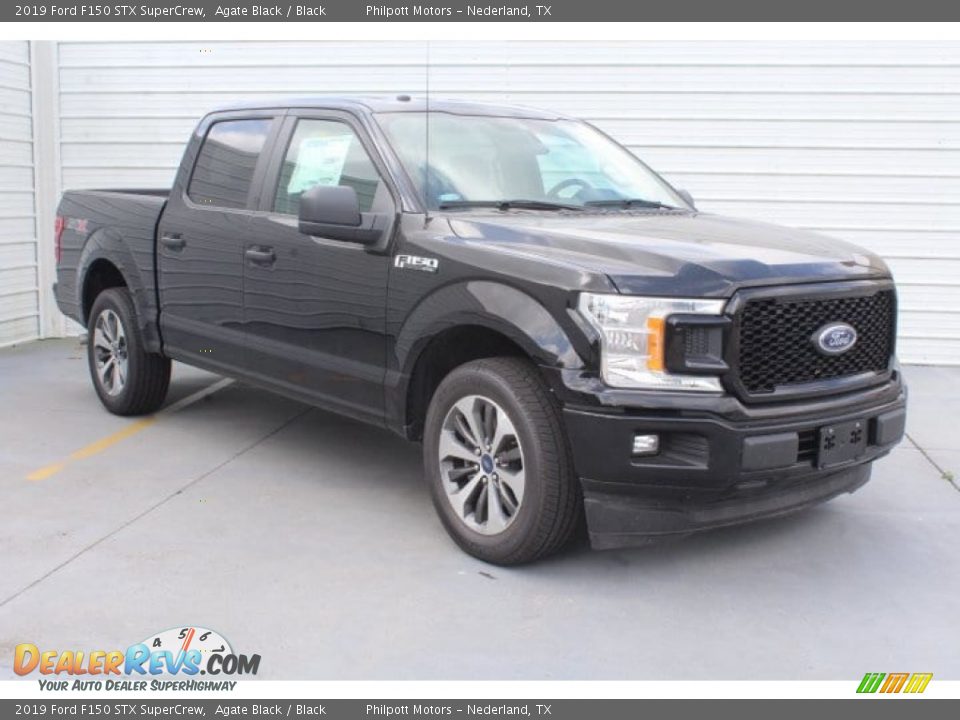 2019 Ford F150 STX SuperCrew Agate Black / Black Photo #2