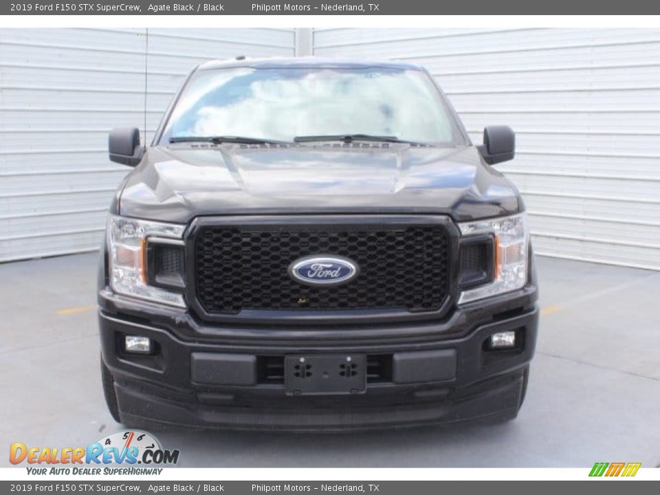 2019 Ford F150 STX SuperCrew Agate Black / Black Photo #3