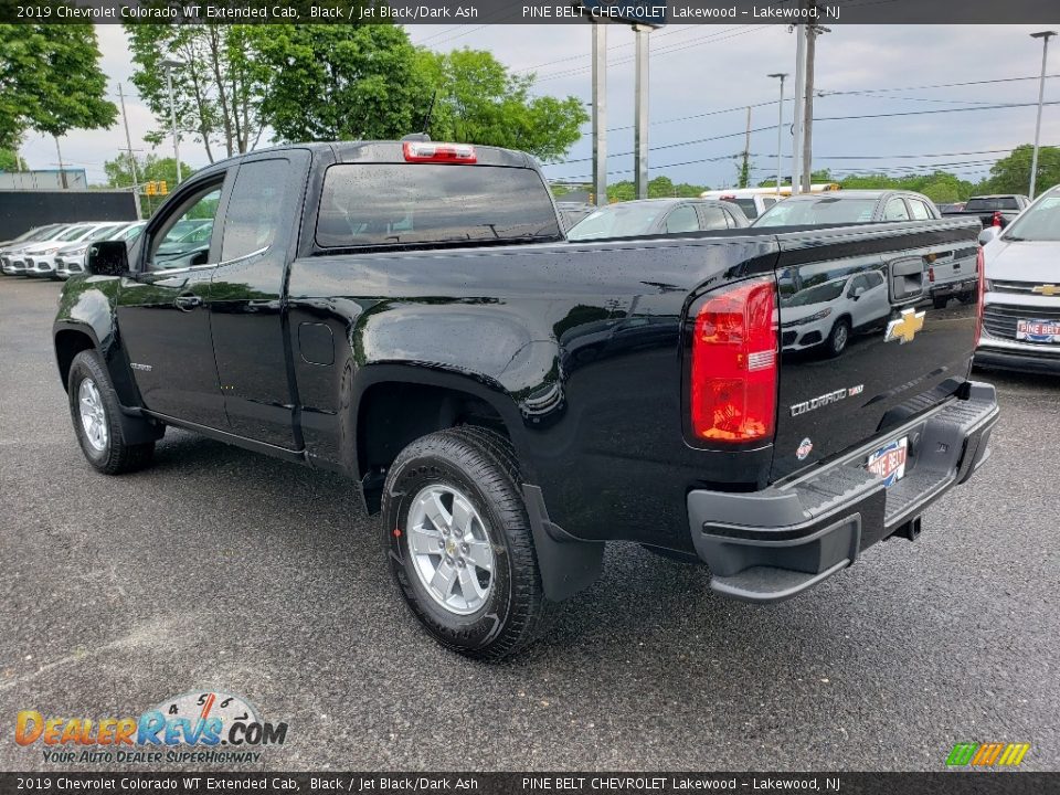 2019 Chevrolet Colorado WT Extended Cab Black / Jet Black/Dark Ash Photo #4