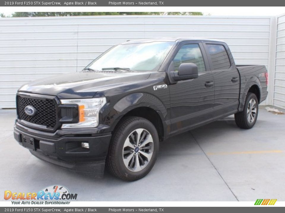 2019 Ford F150 STX SuperCrew Agate Black / Black Photo #4