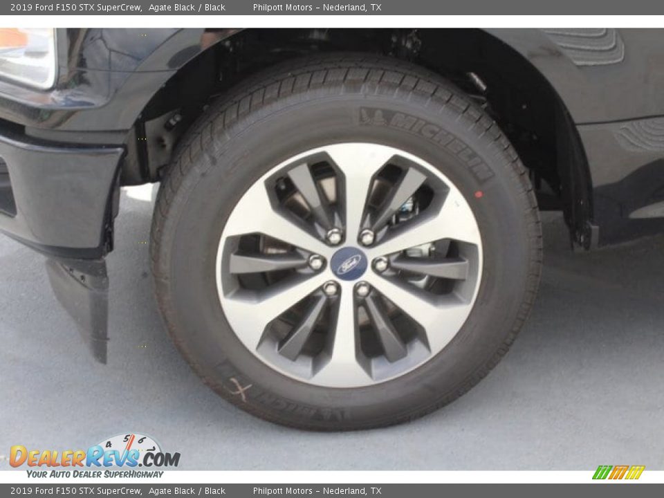 2019 Ford F150 STX SuperCrew Agate Black / Black Photo #5