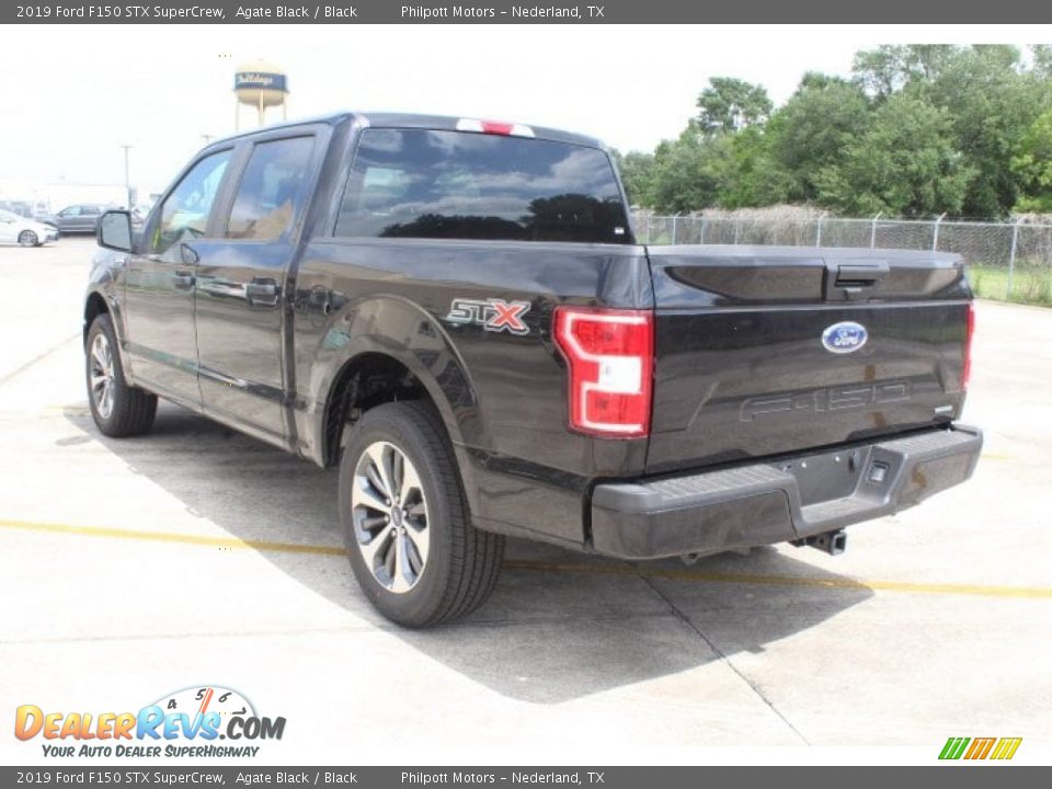 2019 Ford F150 STX SuperCrew Agate Black / Black Photo #6