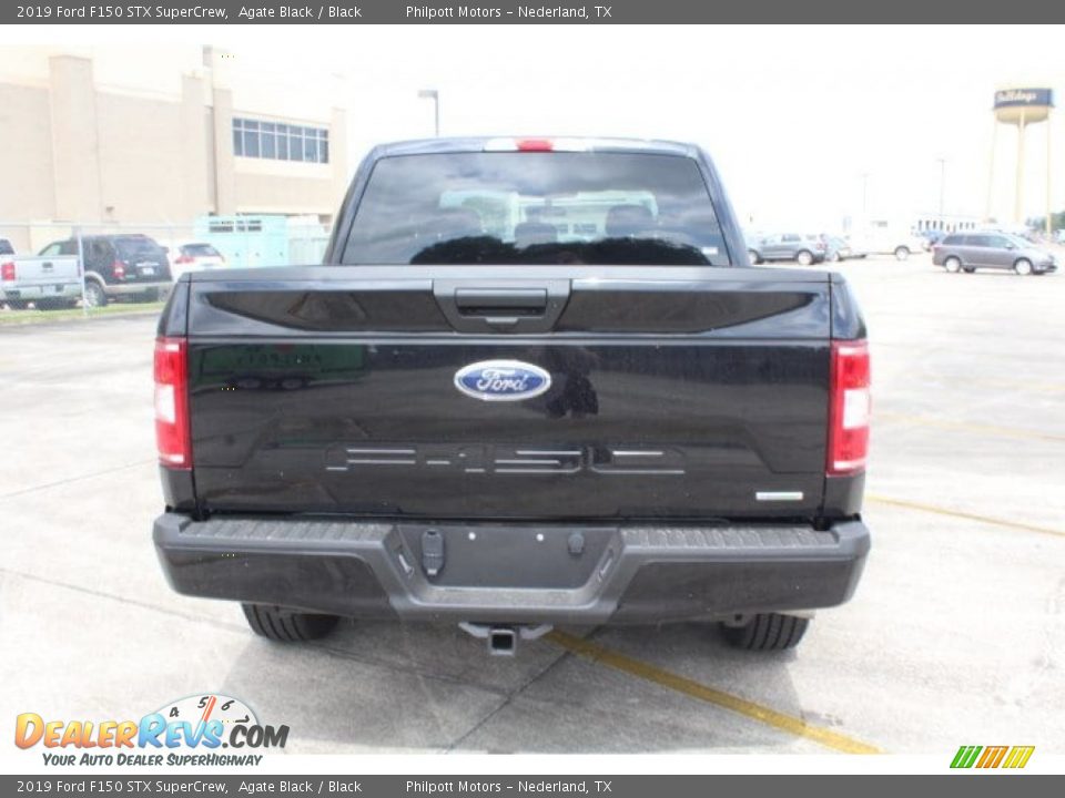 2019 Ford F150 STX SuperCrew Agate Black / Black Photo #7
