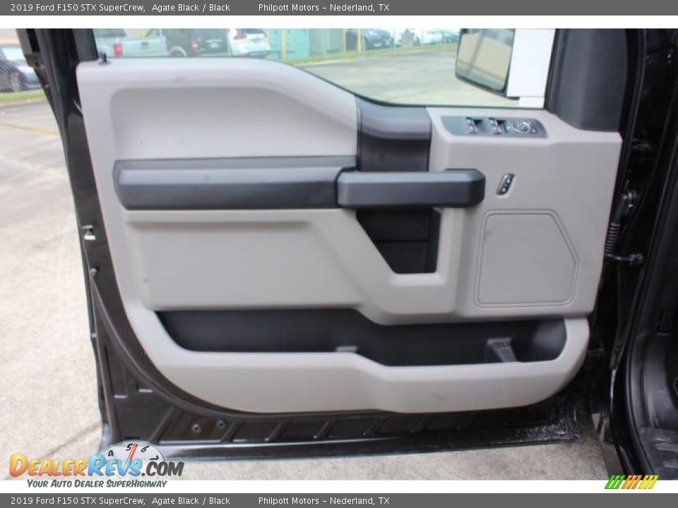 2019 Ford F150 STX SuperCrew Agate Black / Black Photo #9