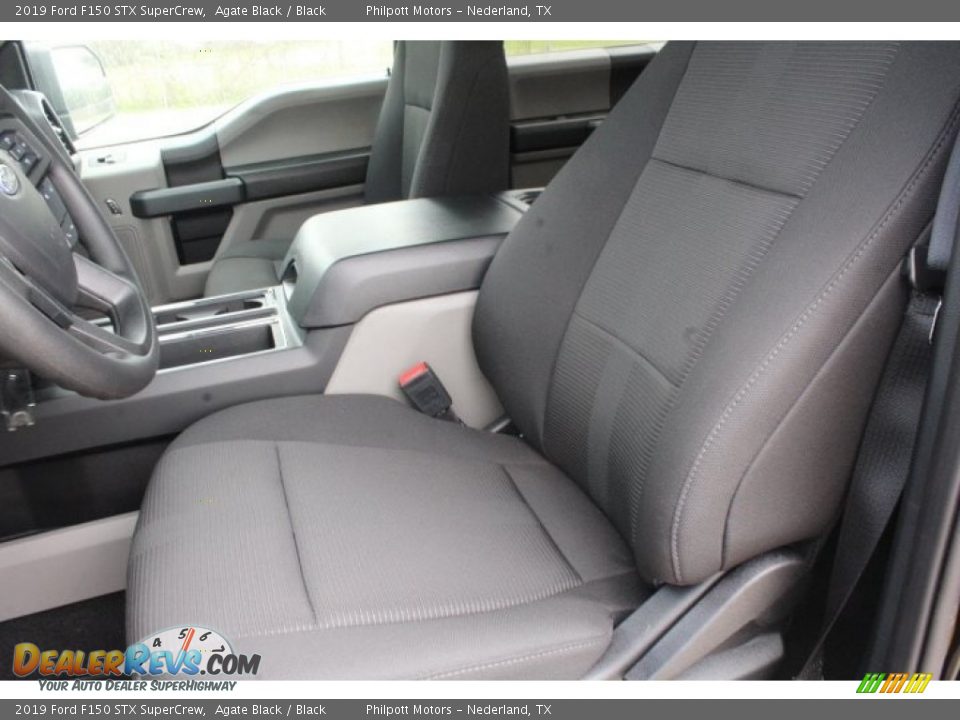 2019 Ford F150 STX SuperCrew Agate Black / Black Photo #10