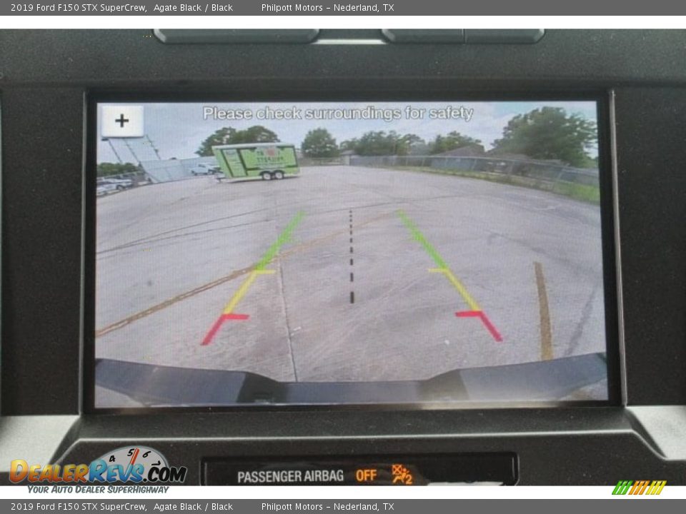 2019 Ford F150 STX SuperCrew Agate Black / Black Photo #13