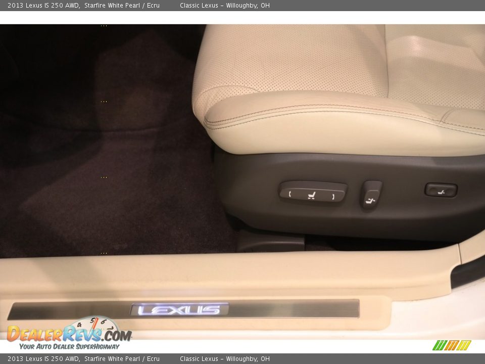 2013 Lexus IS 250 AWD Starfire White Pearl / Ecru Photo #5