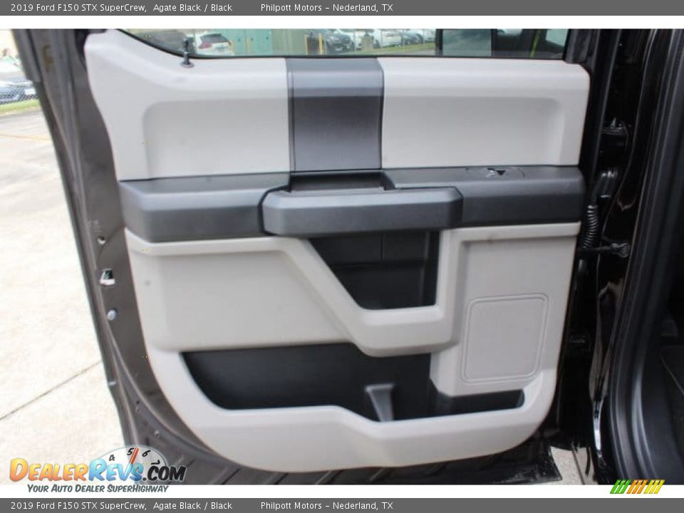 2019 Ford F150 STX SuperCrew Agate Black / Black Photo #16