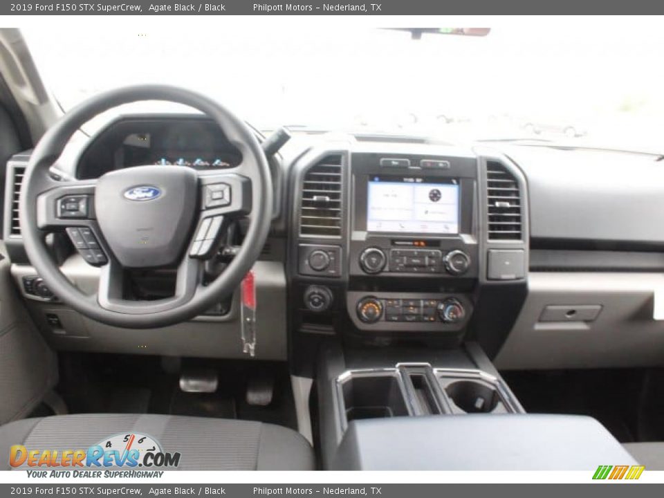 2019 Ford F150 STX SuperCrew Agate Black / Black Photo #18