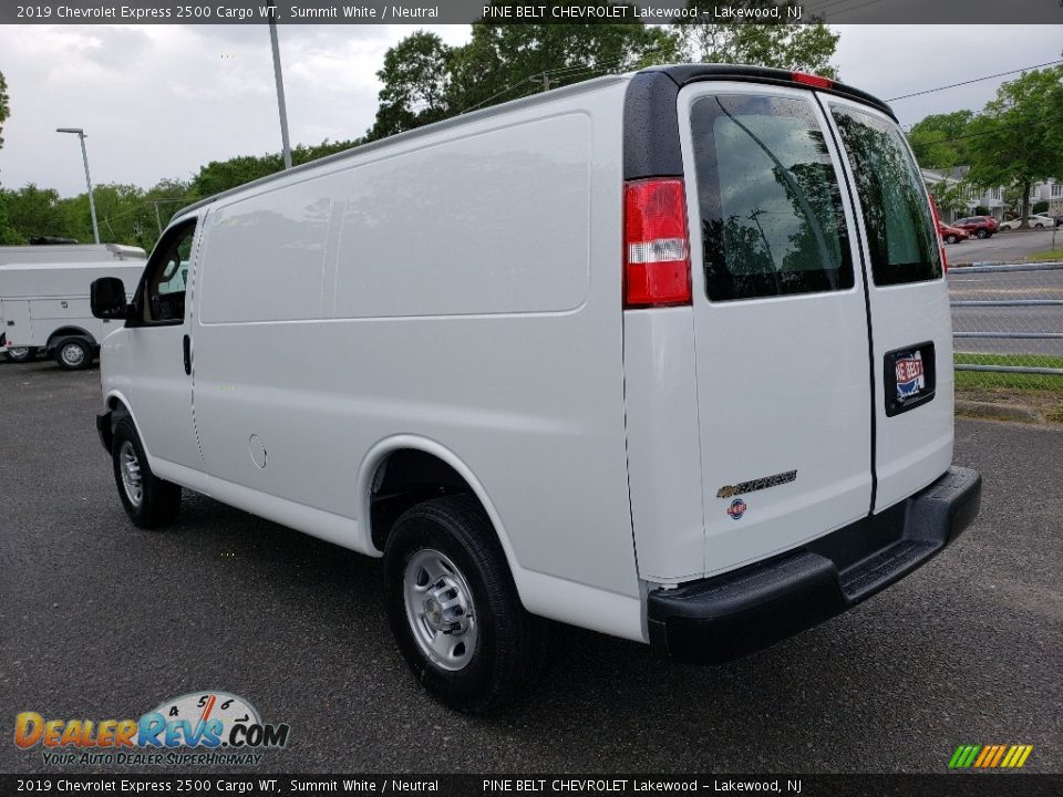 2019 Chevrolet Express 2500 Cargo WT Summit White / Neutral Photo #4