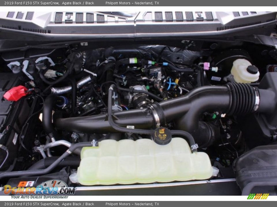 2019 Ford F150 STX SuperCrew Agate Black / Black Photo #21