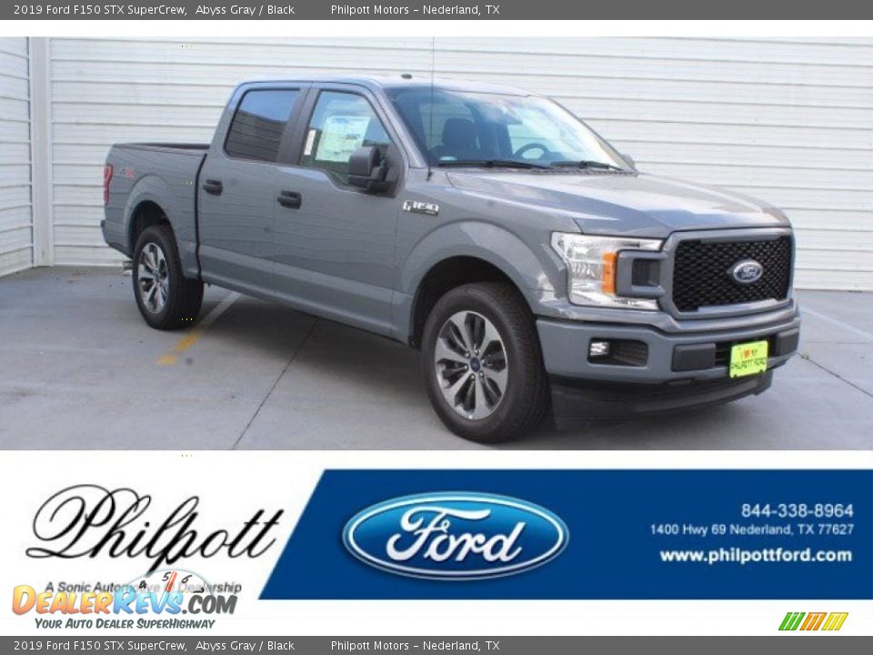 2019 Ford F150 STX SuperCrew Abyss Gray / Black Photo #1