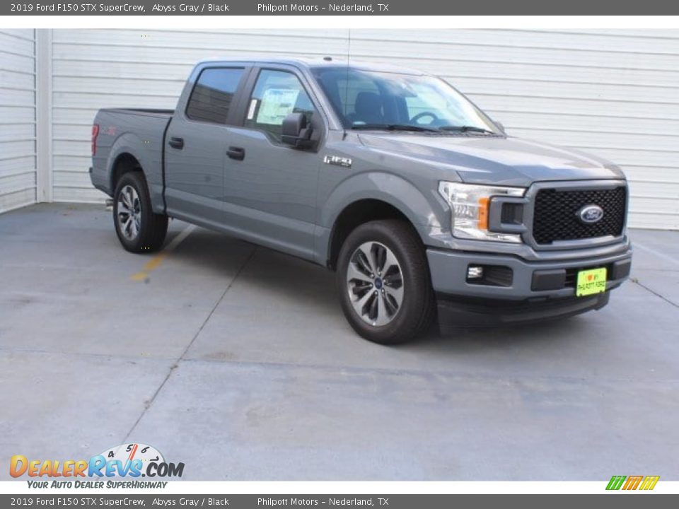 2019 Ford F150 STX SuperCrew Abyss Gray / Black Photo #2