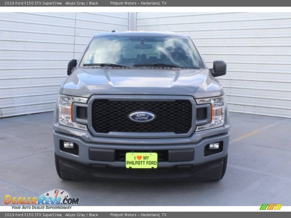 2019 Ford F150 STX SuperCrew Abyss Gray / Black Photo #3