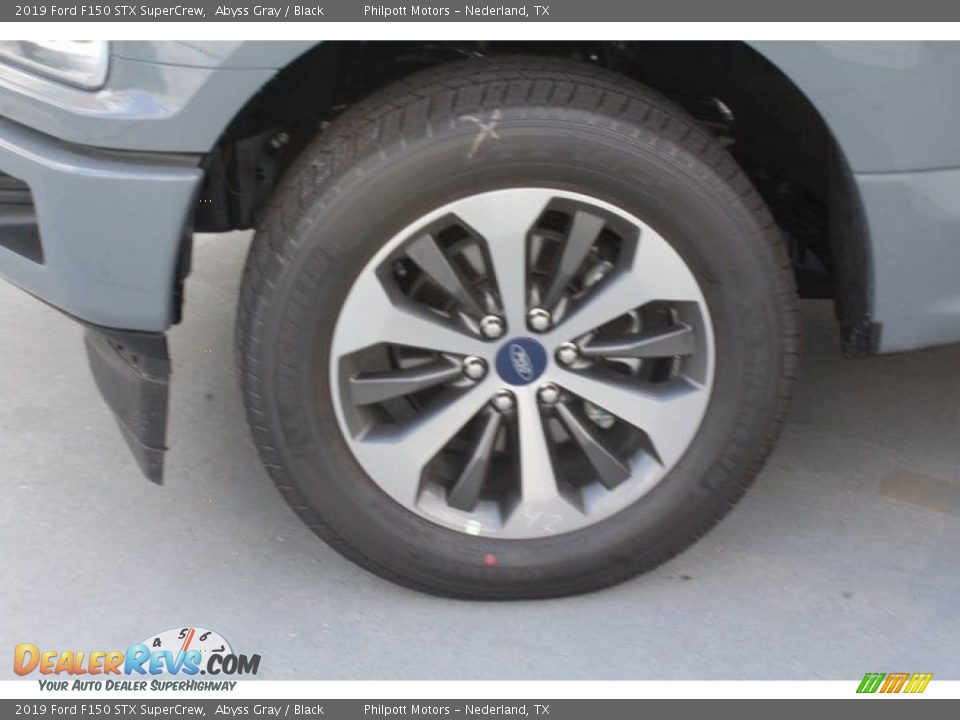 2019 Ford F150 STX SuperCrew Abyss Gray / Black Photo #5