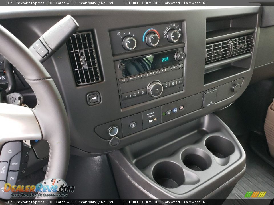 2019 Chevrolet Express 2500 Cargo WT Summit White / Neutral Photo #10