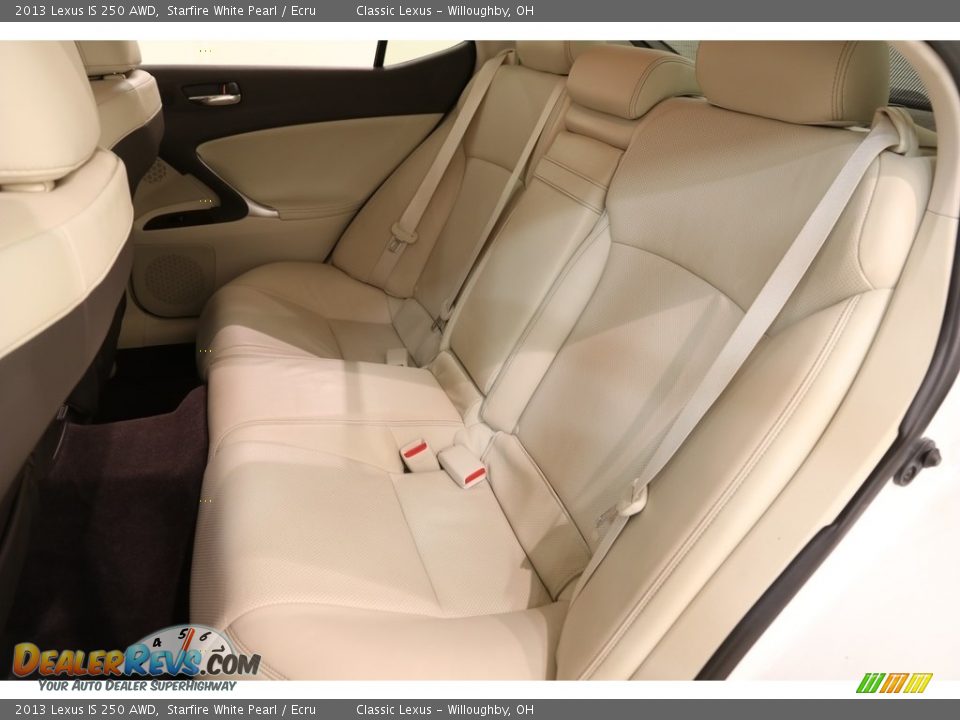 2013 Lexus IS 250 AWD Starfire White Pearl / Ecru Photo #22
