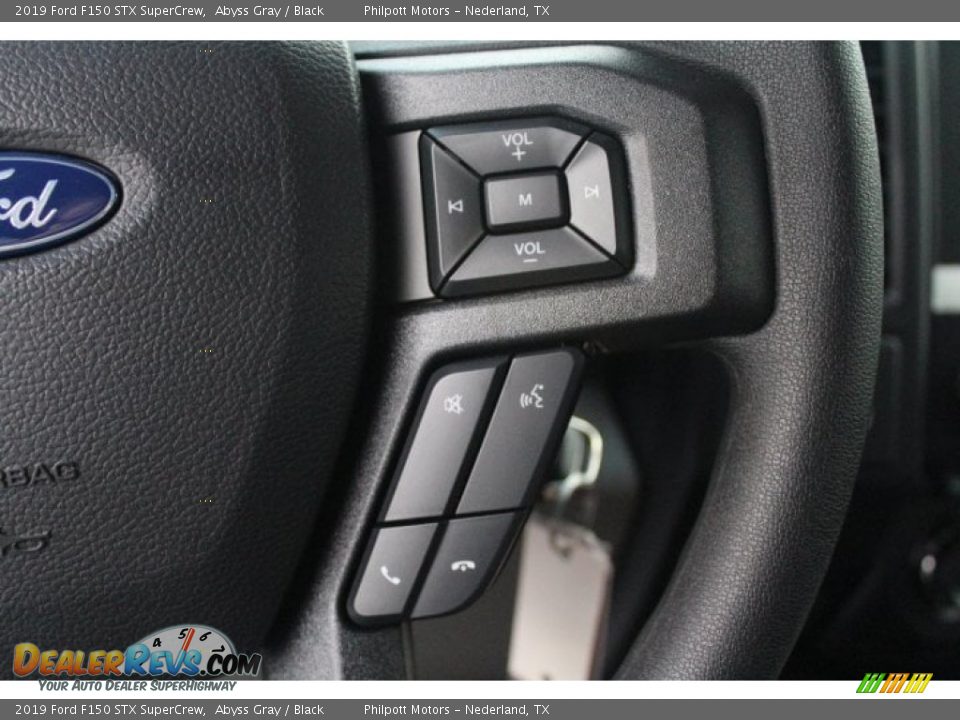 2019 Ford F150 STX SuperCrew Abyss Gray / Black Photo #15