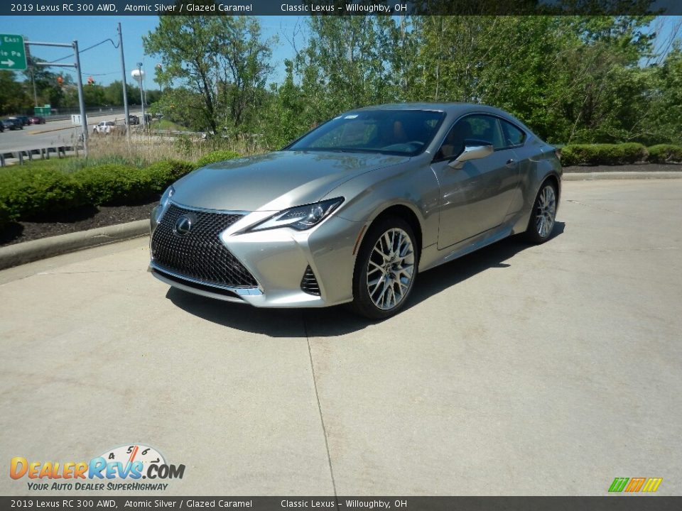 2019 Lexus RC 300 AWD Atomic Silver / Glazed Caramel Photo #1