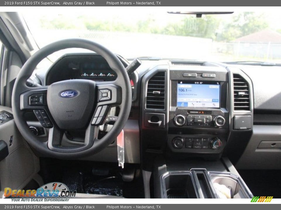 2019 Ford F150 STX SuperCrew Abyss Gray / Black Photo #18