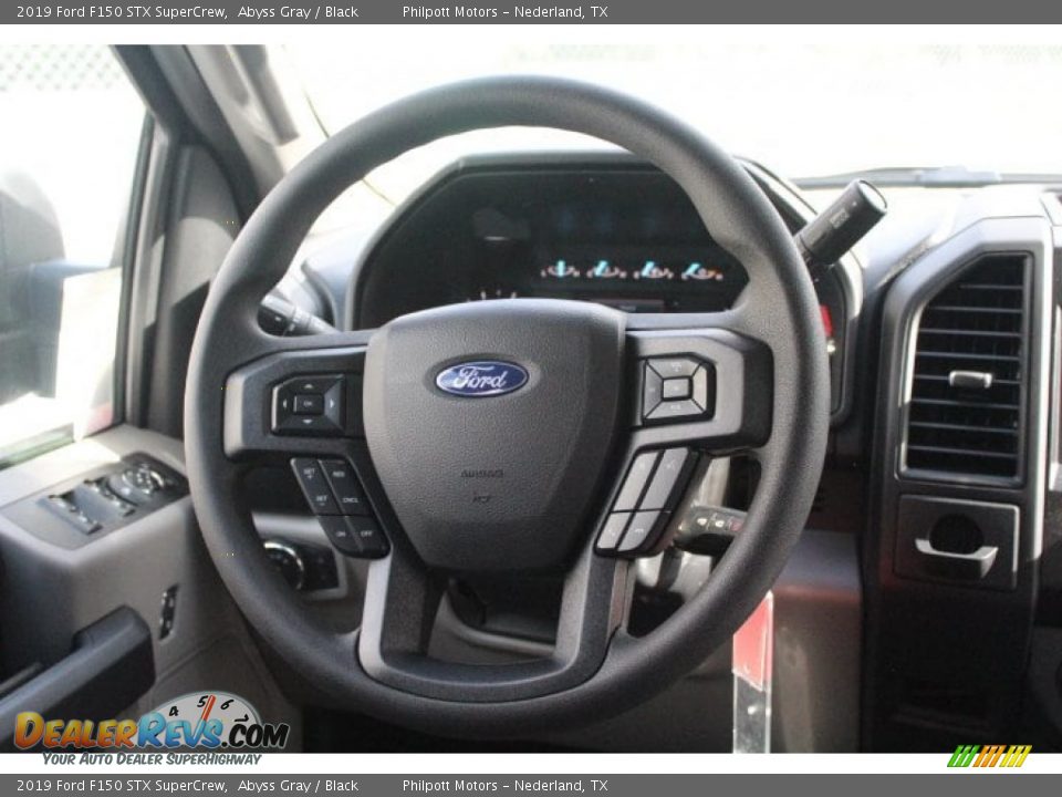 2019 Ford F150 STX SuperCrew Abyss Gray / Black Photo #19