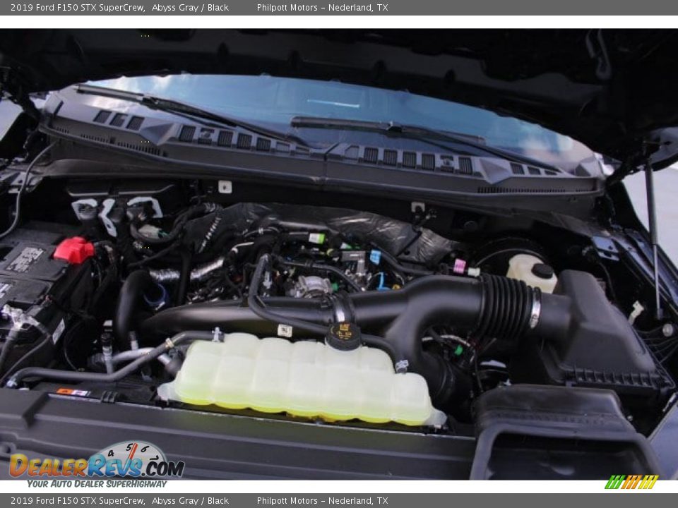 2019 Ford F150 STX SuperCrew Abyss Gray / Black Photo #21