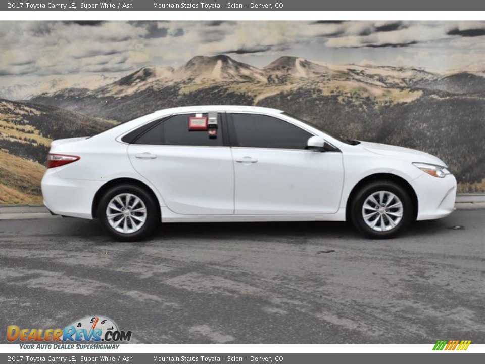 2017 Toyota Camry LE Super White / Ash Photo #2