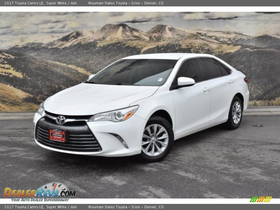 2017 Toyota Camry LE Super White / Ash Photo #5