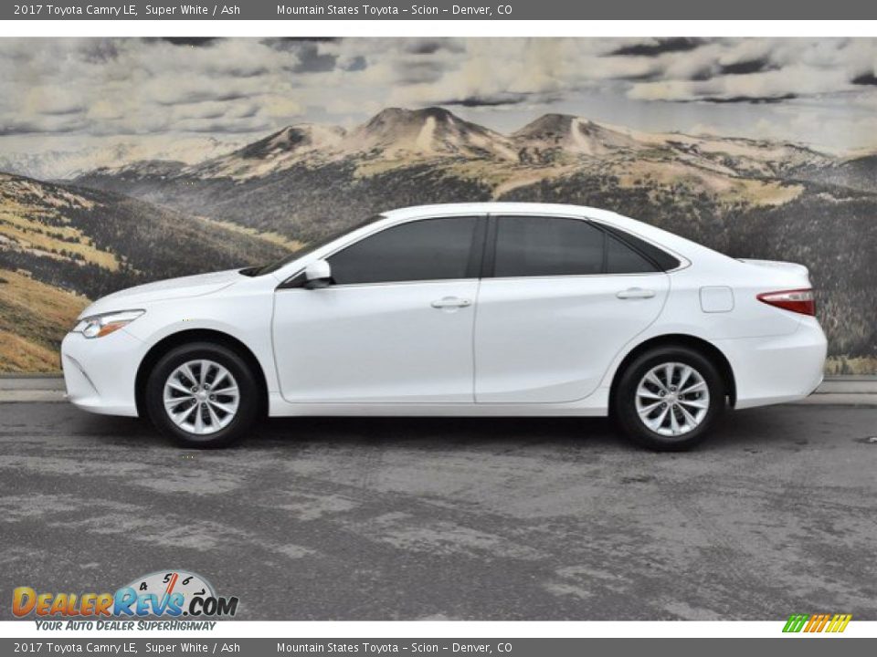2017 Toyota Camry LE Super White / Ash Photo #6