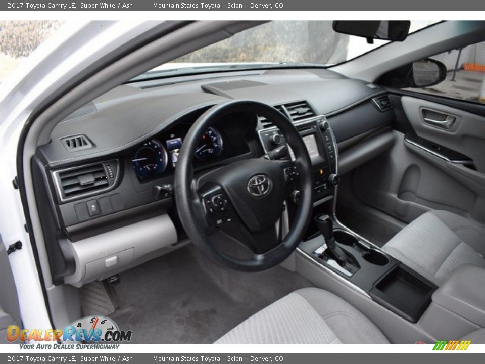 2017 Toyota Camry LE Super White / Ash Photo #10