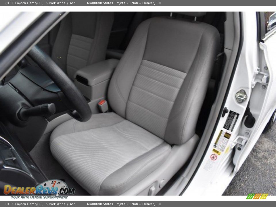 2017 Toyota Camry LE Super White / Ash Photo #12