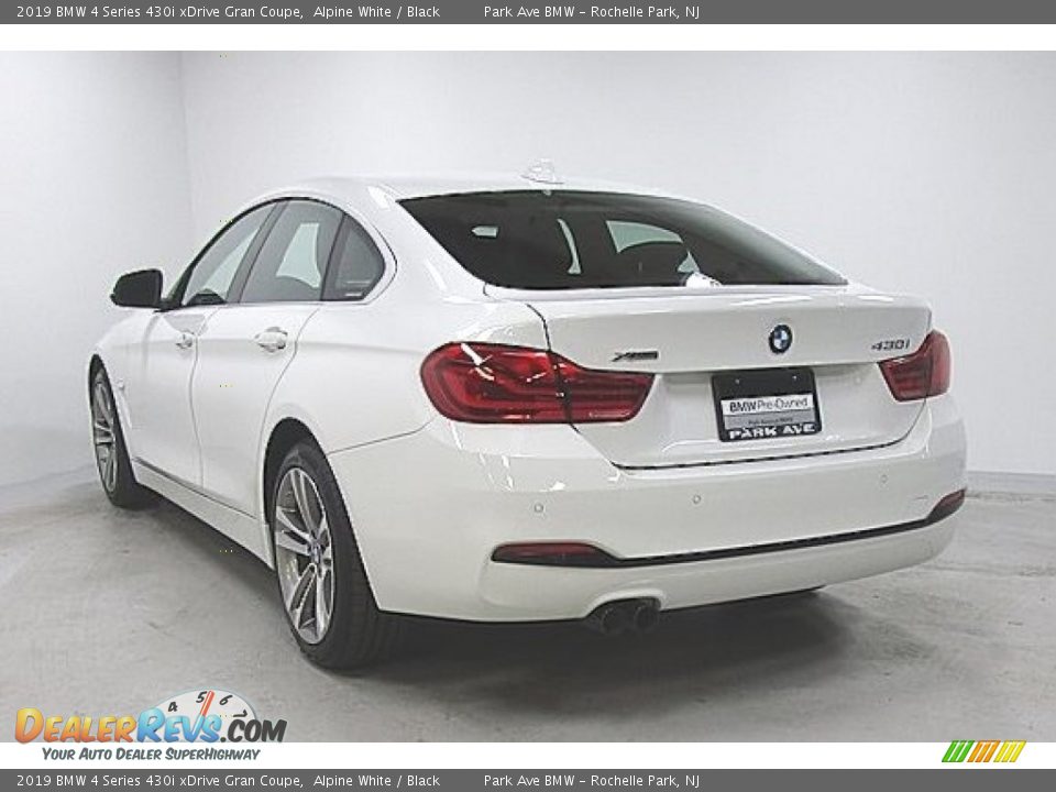 2019 BMW 4 Series 430i xDrive Gran Coupe Alpine White / Black Photo #2