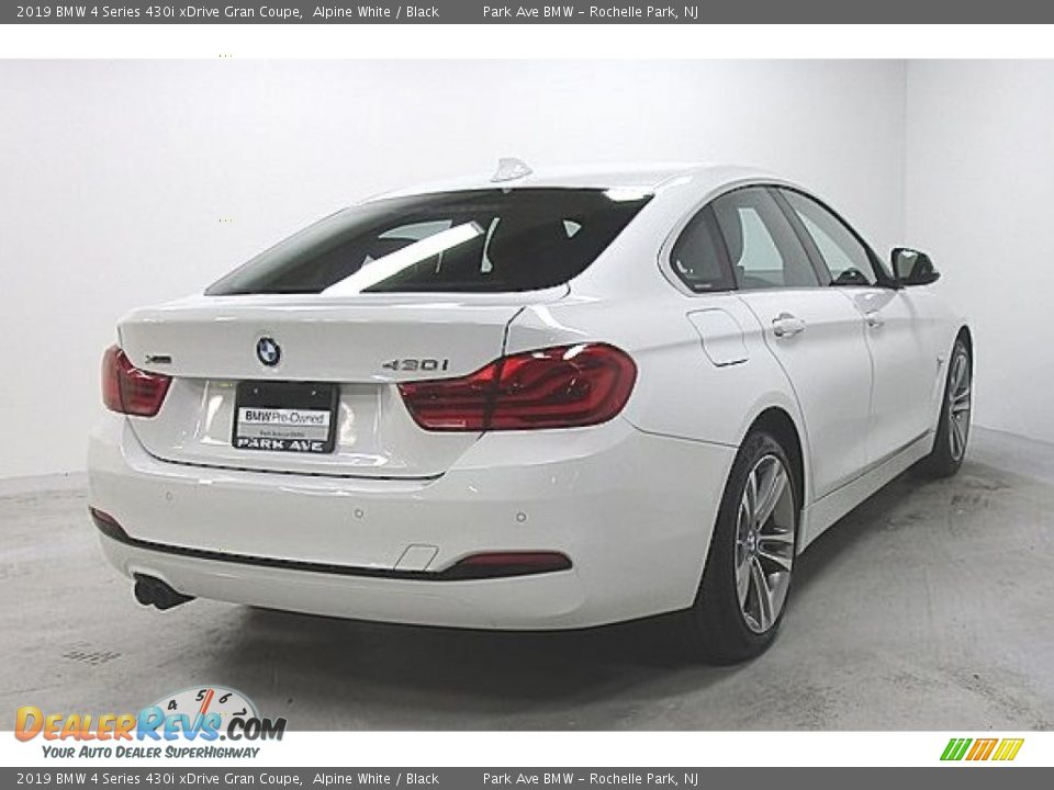 2019 BMW 4 Series 430i xDrive Gran Coupe Alpine White / Black Photo #4