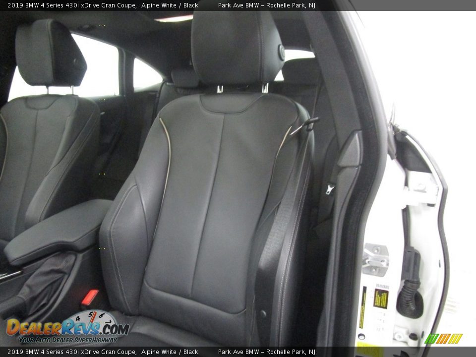 2019 BMW 4 Series 430i xDrive Gran Coupe Alpine White / Black Photo #8
