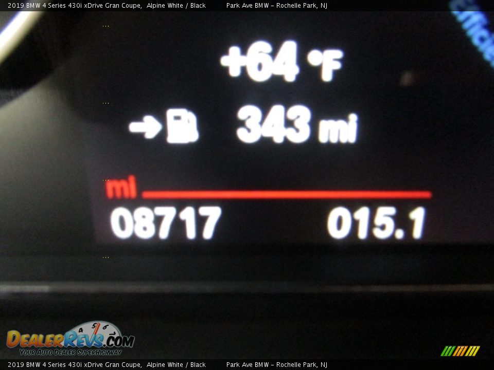 2019 BMW 4 Series 430i xDrive Gran Coupe Alpine White / Black Photo #24