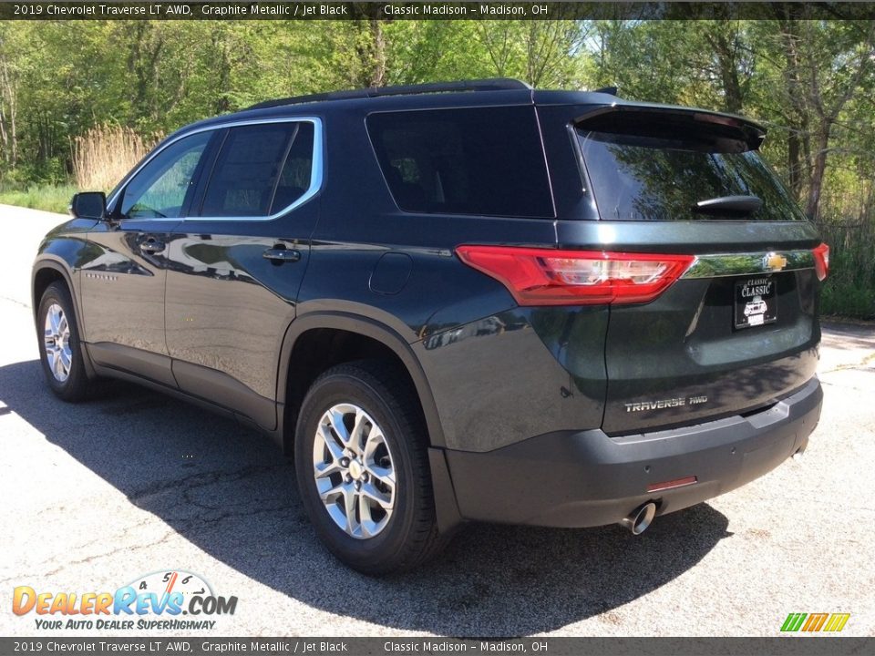 2019 Chevrolet Traverse LT AWD Graphite Metallic / Jet Black Photo #4