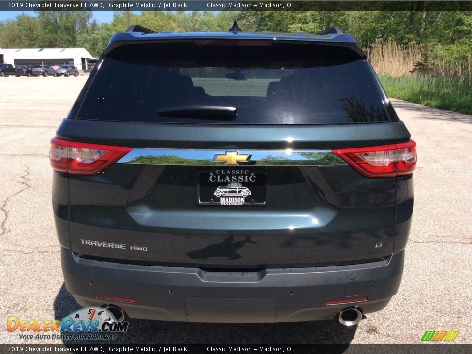 2019 Chevrolet Traverse LT AWD Graphite Metallic / Jet Black Photo #5