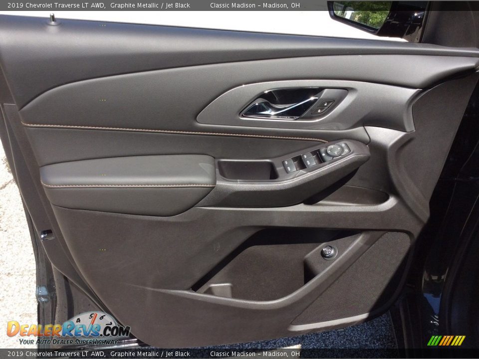 2019 Chevrolet Traverse LT AWD Graphite Metallic / Jet Black Photo #8