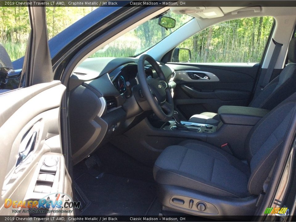 2019 Chevrolet Traverse LT AWD Graphite Metallic / Jet Black Photo #9