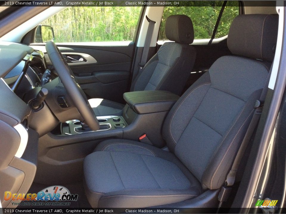 2019 Chevrolet Traverse LT AWD Graphite Metallic / Jet Black Photo #10