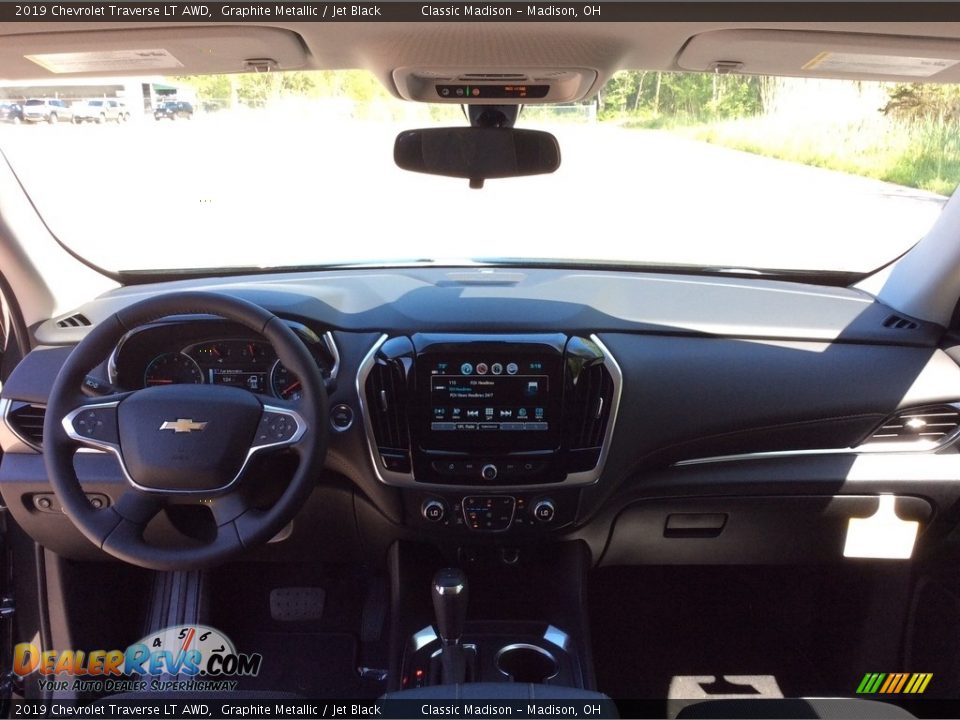 2019 Chevrolet Traverse LT AWD Graphite Metallic / Jet Black Photo #11