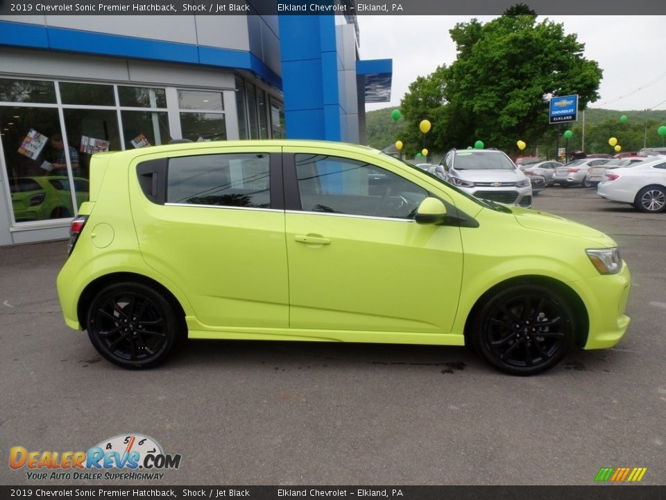 2019 Chevrolet Sonic Premier Hatchback Shock / Jet Black Photo #1