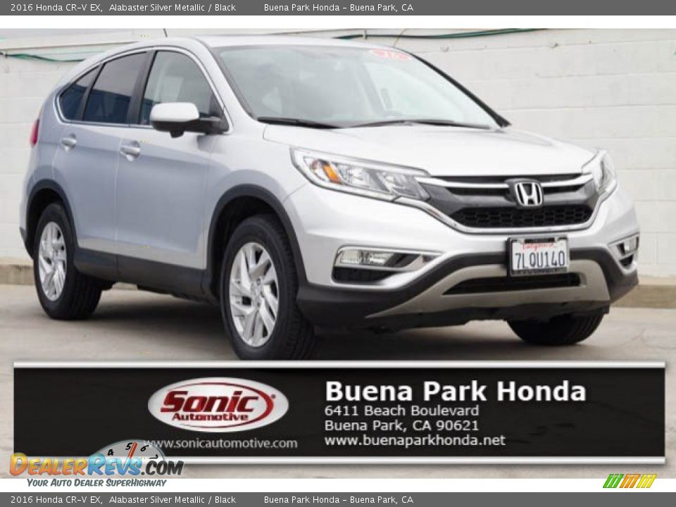 2016 Honda CR-V EX Alabaster Silver Metallic / Black Photo #1