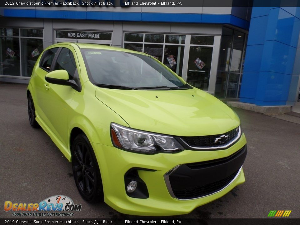 2019 Chevrolet Sonic Premier Hatchback Shock / Jet Black Photo #5